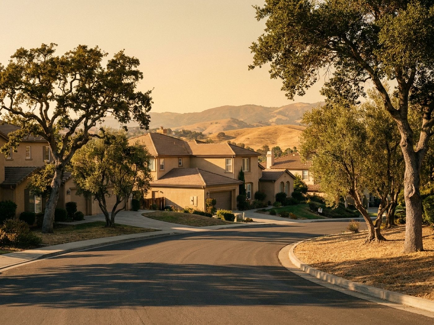 California neighborhood inside the service area